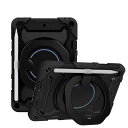 360°回転 iPad mini5/mini4 ケース緃置き 耐衝撃 肩ショルダー付き スタンド ペン 収納 iPad mini 第5世代/第4世代 2019/2015 7.9インチ シリコン ハード 防塵 かわいい アイパッドカバー キッズ 子供 ア(2)