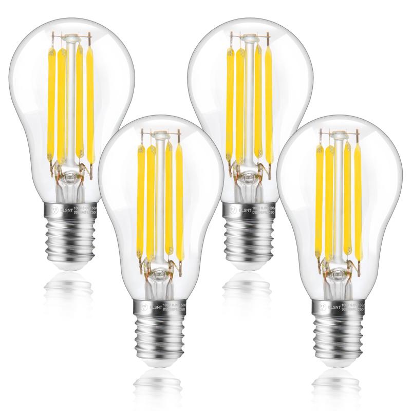 FLSNT LED電球 ミニクリプトン電球 E17口金 60W形相当 昼白色 小形電球 エジソン電球 600lm フィラメン..