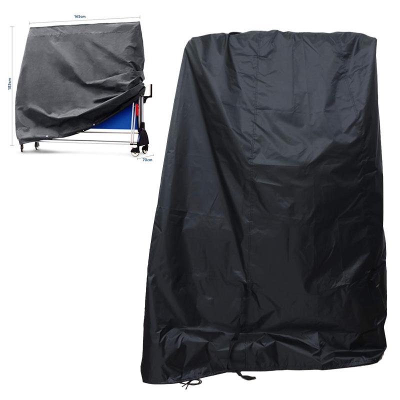 防水卓球収納カバー 卓球テーブル用 オックスフォード素材 風雨やほこりから保護 屋内屋外対応 ユニバ..