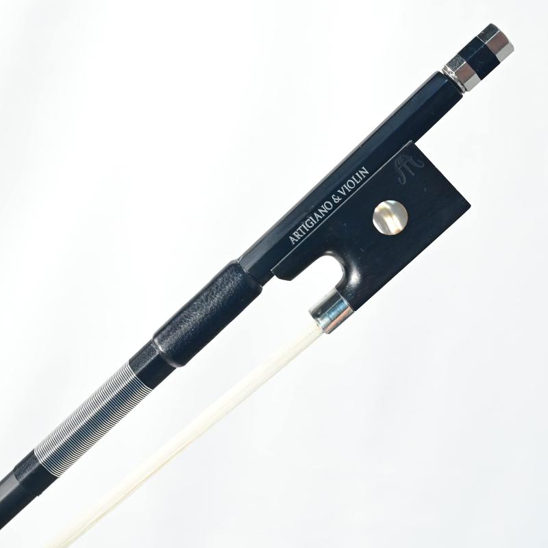 ARTIGIANO&amp;VIOLIN カーボンファイバー バイオリン弓 AW-101ヴァイオリン弓　丸弓　4/4サイズアルティジャーノ＆バイオリン オリジナル弓ケース付属アルティジャーノ＆バイオリンの楽弓は、安心の1年付きです。内容の詳細は別途画像をご覧ください。