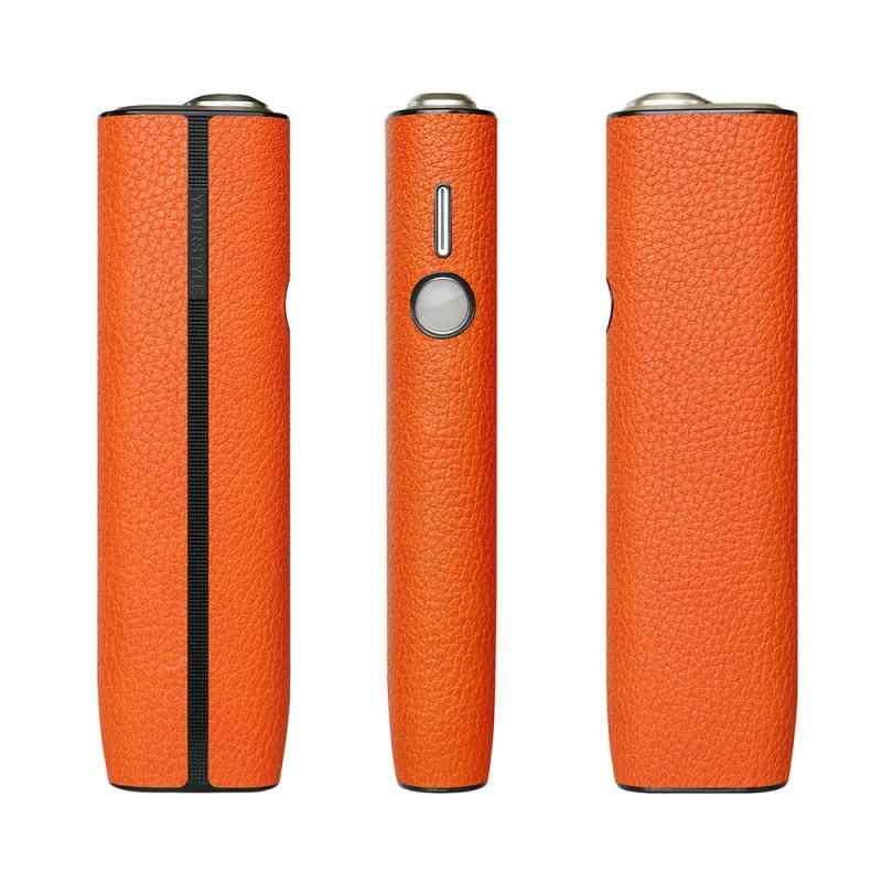 GUANSTD ケース アイコスイルマワン/イルマ i ワンに適用するケース 互換保護 完全保護 耐衝撃 指紋防止 おしゃれ 極フィット勘合 ライチ柄（イエロー）