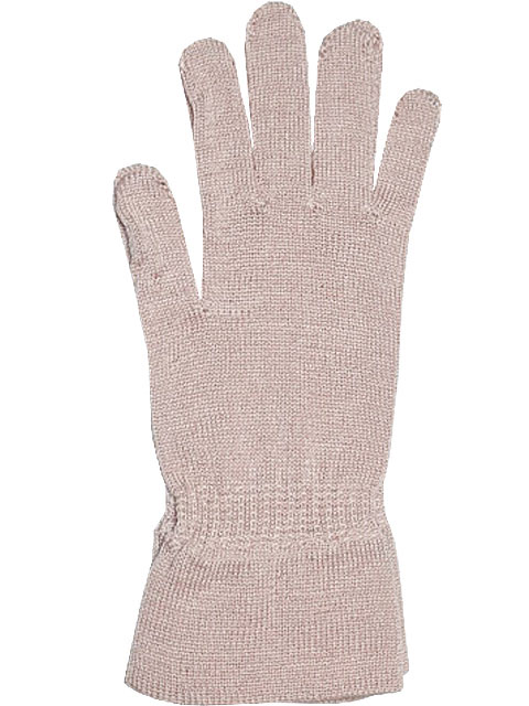 シルク手袋 婦人用 シルク100%　ハイグレード糸（絹紡糸）使用（おやすみ・洗顔用・UVカット） 1双日本製　10