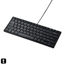 サンワサプライ 英語配列USBスリムキーボード(ブラック) SKB-E3UN(2)