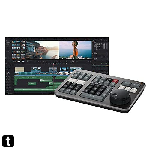 Blackmagic Design (ブラックマジック デザイン) Davinci Resolve Speed Editor キーボード Davinci Resolve 17 Studio (アクティベーションカード) とのセット