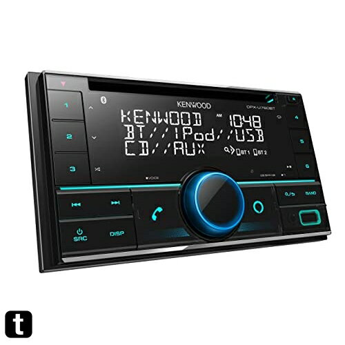 ケンウッド 2DINレシーバー DPX-U760BT MP3 WMA AAC WAV FLAC対応 CD USB iPod Bluetooth KENWOOD