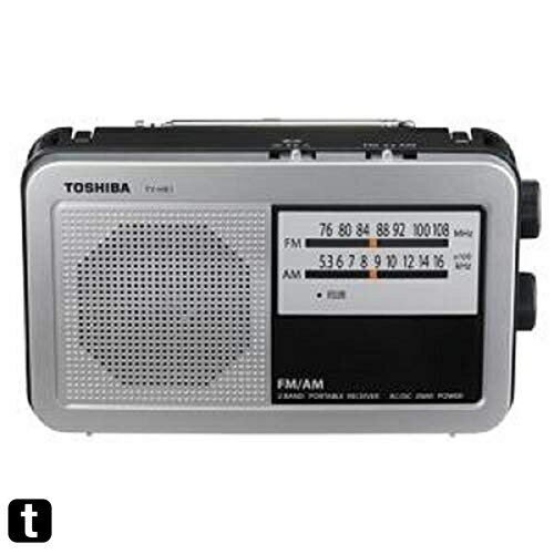 東芝 AM/FMホームラジオ TY-HR3-S