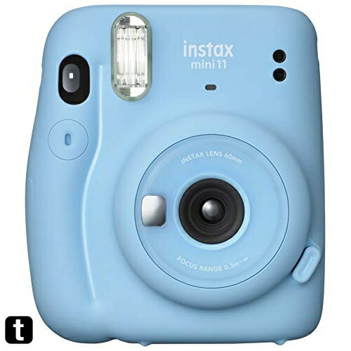 FUJIFILM インスタントカメラ チェキ instax mini 11 スカイブルー INS MINI 11 BLUE