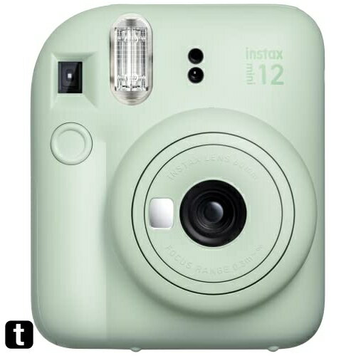 FUJIFILM チェキ インスタントカメラ instax mini 12 ミントグリーン INS MINI 12 GREEN