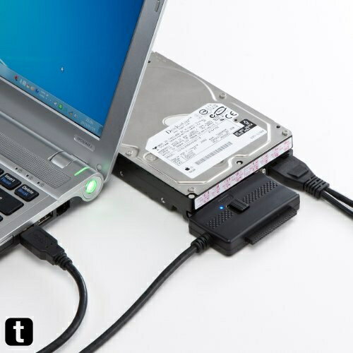 掠ץ饤 IDE/SATA-USB3.0Ѵ֥ 0.9m USB-CVIDE5