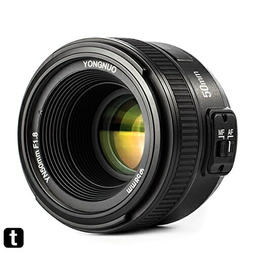 YONGNUO Nikon YN50mm F1.8N 単焦点レンズ ニコン Fマウント フルサイズ対応 標準レンズD5系列、D4系列、D850、D810系列、D800系列、D750系列、D700、D610、D600、D500、D300系列、