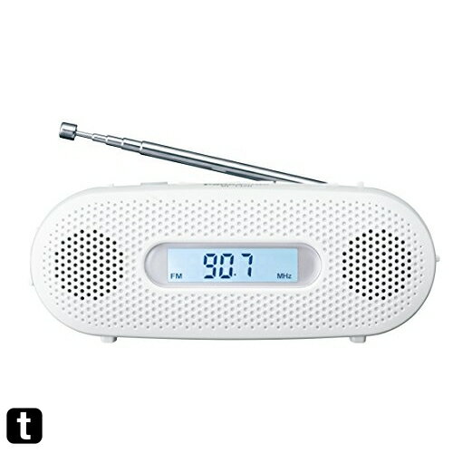 パナソニック FM-AM 2バンドレシーバー ホワイト RF-TJ20-W