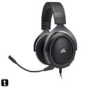 Corsair HS60 Surround Carbon ゲーミングヘッドセット SP807 CA-9011173-AP