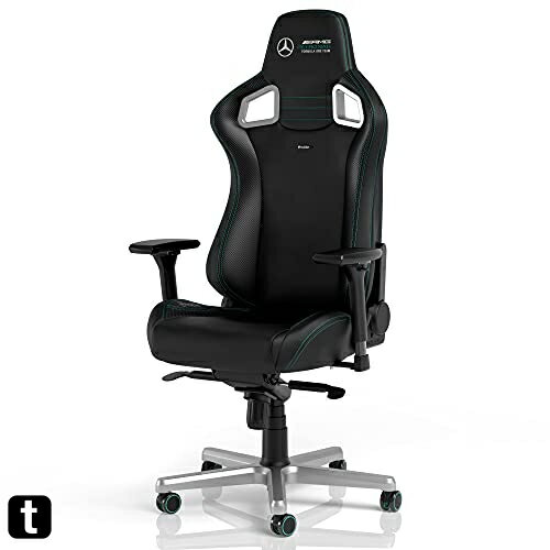 noblechairs EPIC エピック ゲーミングチェア Mercedes-AMG Petronas Formula One Team 2021 Edition NBL-EPC-PU-MPF-SGL