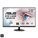 ASUS 4K モニター Eye Care VP289Q 28インチ / IPS / 90% DCI-P3 / HDR-10 / DP、 HDMI/ブルーライト...