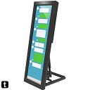 New Bridge ウルトラロングモバイルモニター SNSチャット欄の確認やWeb会議に最適 NB-TM088