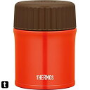 サーモス(THERMOS) 保温ランチジャー レッド 380ml 真空断熱スープジャー JBU-380 R