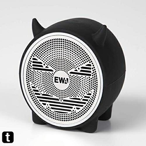 EWA A101 ݡ֥륹ԡ Bluetooth ԡ ߥ˥ԡ ꥹԡĶ/粻̡ϥܡ֥ 磻쥹 ѥ ǥեʬ 꾮⥹ԡ (֥å)