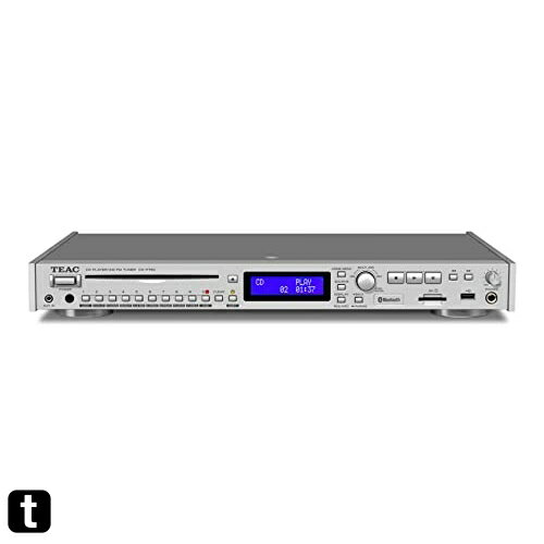 TEAC(ƥå) CD-P750-S С CDץ졼䡼/AMFM塼ʡ Bluetooth SD/USB꡼ 磻FMб  ӥ RCA֥°