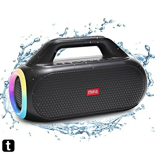 MIFA WildBox Bluetoothԡ 60W/Bluetooth5.3б/磻쥹ƥ쥪б/ѥå֥饸/㲻/RGB LED饤/IP67ɿɿ/ѥХ/24Ϣ³/ǥ奢