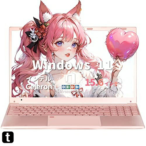 楽天du douceBINTECノートパソコン15.6型FHD薄型軽量ノートPC 本体1.5kg/ 16Gメモリ高速SSD/Windows11 & Office2019 初期設定不要/インテル第11世代Celeron高速静音CPU/1920*1080 IPS液