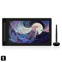 HUION 液タブ 液晶ペンタブレット Kamvas Pro 16(2.5K)15.8インチ QHD 高い解像度と綺麗な発色 改良後のペンPW517 専用スタン...