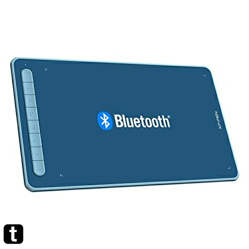 XPPen ペンタブ Deco LW ワイヤレス Bluetooth対応 板タブ ペンタブレット 10x6インチ X3チップ搭載ペン付 傾き検知 選べる4色 デザイン テレワーク お絵かきソフト付 iPhoneのibisPaintに対応 A