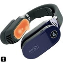 EYLE ネックヒーター ウォーマー & クーラー 首掛け 携帯扇風機 冷却温熱2モード necOn WEARABLE COOLER & WARMER (NAVY)