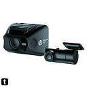 ヒューレットパッカード (hp) 前後2カメラ 前後200万画素小型ドライブレコーダー f660g kit HDR/WDR/FullHD GPS & Gセンサー...