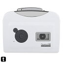 Fosa ポータブルテーププレーヤー レトロウォークマンテープカセットをUSB経由でPC MP3 iPodオーディオフォーマットに変換、ラップトップとパーソナル...
