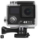 ジョワイユJOYEUX 4K WiFi 400万画素対応 1080P対応 アクションカメラPRO BK