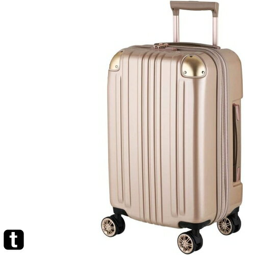 [レジェンドウォーカー] スーツケース (1泊2日 / SSサイズ / 32～39L / グリーン) 機内持ち込み 軽量 旅行用 (拡張機能/TSAロック/ダブルキャスター) キャリーケース バッグ [5122-48-CGD]