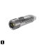 NITECORE TIKI Mini Futuristic LED Keychain Light 300 Lumens-Built-in Rechargeable Li-ion battery-Stainless Steel