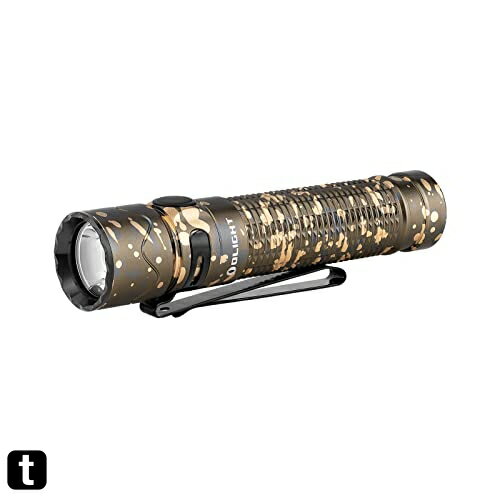 OLIGHT(オーライト) Warrior Mini 2 懐中電灯 1750ルーメン 高輝度 LEDハンディライト 強力 IPX8防水 フラッシュライト 停電用ワークライト USB充電式 センサー付き 防災 夜釣り キャンプ セルフディフェ