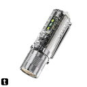 RovyVon A28 G2 懐中電灯 サイドシグナルライト付き 1000ルーメン 充電式 防水 EDCポケット懐中電灯 キャンプ/日常使用/感謝祭/クリスマス...