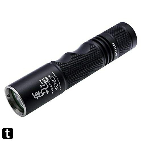 XENO E03 Cree XM-L2 EDC LED 懐中電灯 明るさ最高550ルーメン 電池単三 1 x AA or 1 x 1 x 14500