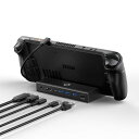 KIWIHOME Steam deck ドッキングステーション Switch/rog ally 用 TVドック 7-in-1 USB-C ハブ HDMI2.0 ...