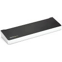 StarTech.com ドッキングステーション/USB Type-C (USB 3.1)& USB-A /トリプルモニタ/4K DisplayPort & H...