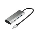j5create USB-C 6in1 ドッキングステーション PD100W 4K60/1080p144Hz【USB-A3.2 Gen2x2, USB-C PD...