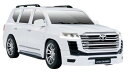 FULTAC トヨタ ランドクルーザー 300 ラジコン TOYOTA ランクル ライセンス取得 約W7×H17×D16.5cm ホワイト 4029