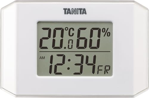 タニタ(Tanita) (TANITA) 温度計・湿度計 ホワイト デジタル デジタル温湿度計 TT-574-WH