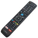 PerFascin 代用リモコン replace for ハイセンス Hisense 液晶テレビ リモコン EN3AD39TS 55U7E 65U7E 43E6...
