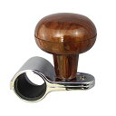 槌屋ヤック(Tsuchiya Yac) 車内用品 ハンドルスピンナー 2 ウッド TS-212