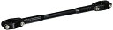 ハリケーン(HURRICANE) ハンドルブレース φ7/8インチハンドル用 スリムタイプ SSサイズ 240mm オールブラック HB0687B