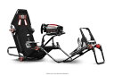 Next Level Racing レーシングコックピット F-GTLite 折りたたみ可能 2ポジション変更 各種ハンドルコントローラ対応 NLR-S015 ...