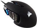 Corsair SCIMITAR RGB ELITE USB ゲーミングマウス 多ボタン RGB搭載 CH-9304211-AP MS431 ブラック///ホワイト(2)