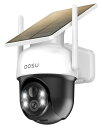 aosu 防犯カメラ ソーラー一体 屋外 360度広角 wifi式 2...(2)