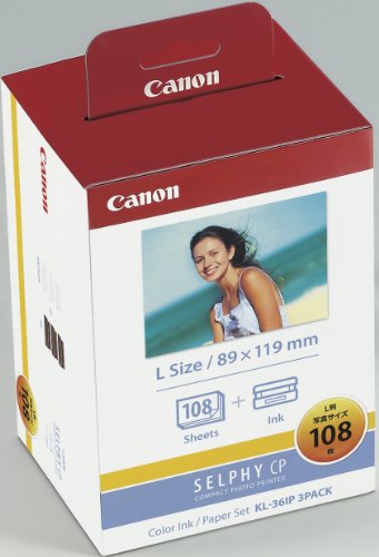 キヤノン カラーインク/ペーパーセット KL-36IP 3PACK(SELPHY CPシリーズ消耗品) キヤノン カラーインク/ペーパーセット KL-36IP 3PACK(SELPHY CPシリーズ消耗品)