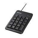 バッファロー BUFFALO 有線テンキーボードTabキーUSBハブ付...(2)