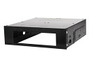 SilverStone 5.25インチ→3.5インチドライブベイに変換 ブラック SST-FP55B