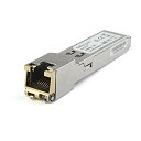 StarTech.com SFPモジュール/Juniper製品RX-GET-SFP互換/1000Base-T準拠 銅線トランシーバ RXGETSFPST